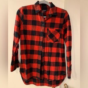 Madewell Buffalo Check Plaid Button Down XS